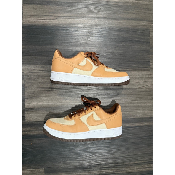 Men's Nike Air Force 1 Low Acorn Brown Size 8 Sneakers - Picture 4 of 10